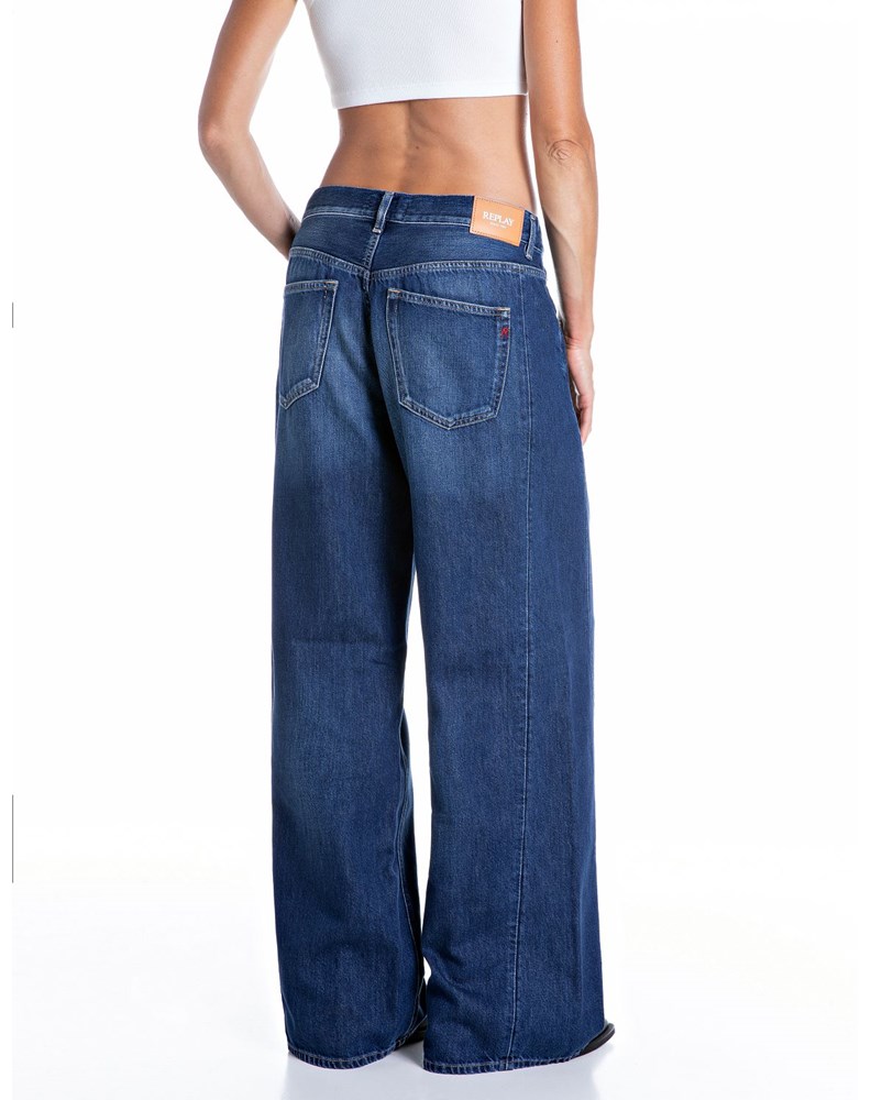 Replay NARJA BAGGY FIT JEANS HLAČE W0520 802 243 - 3