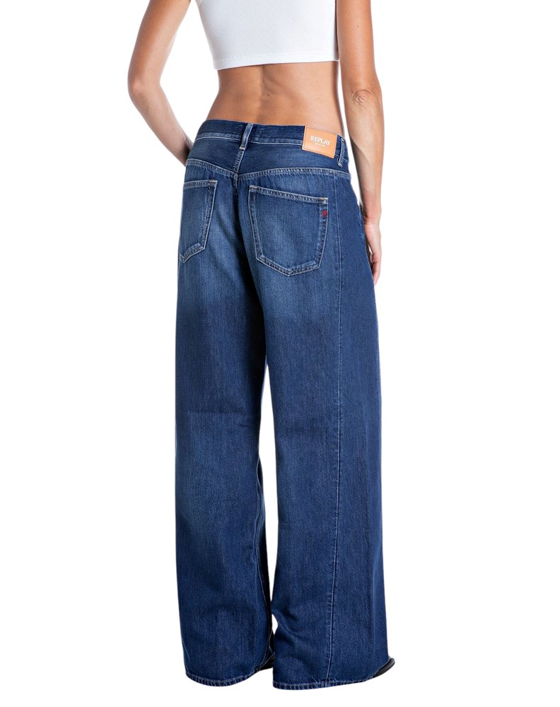 Replay NARJA BAGGY FIT JEANS HLAČE W0520 802 243 - 3