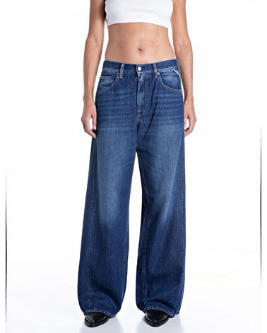 Replay narja baggy fit jeans hlače w0520 802 243