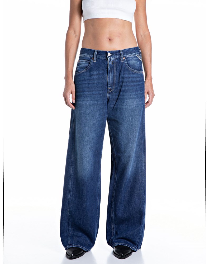 Replay NARJA BAGGY FIT JEANS HLAČE W0520 802 243 - 1