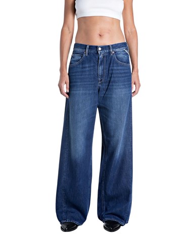Replay narja baggy fit jeans hlače w0520 802 243