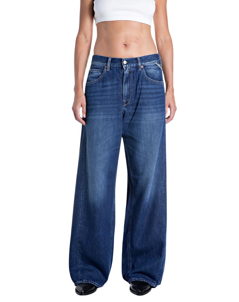 Replay NARJA BAGGY FIT JEANS HLAČE W0520 802 243 - 1
