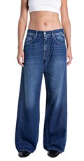 NARJA BAGGY FIT JEANS HLAČE W0520 802 243 - 1
