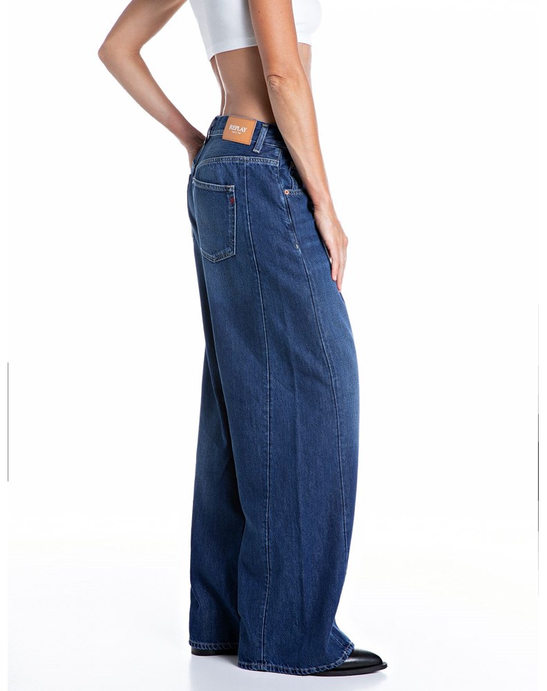 Replay NARJA BAGGY FIT JEANS HLAČE W0520 802 243 - 2