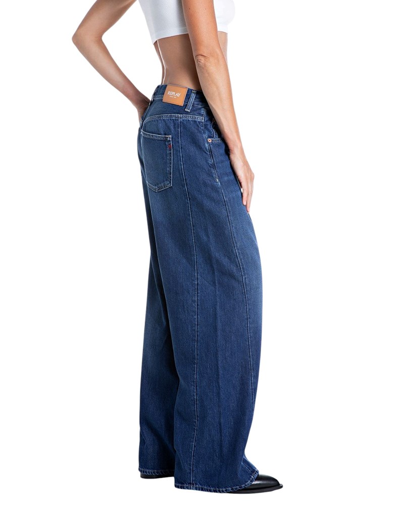 Replay NARJA BAGGY FIT JEANS HLAČE W0520 802 243 - 2