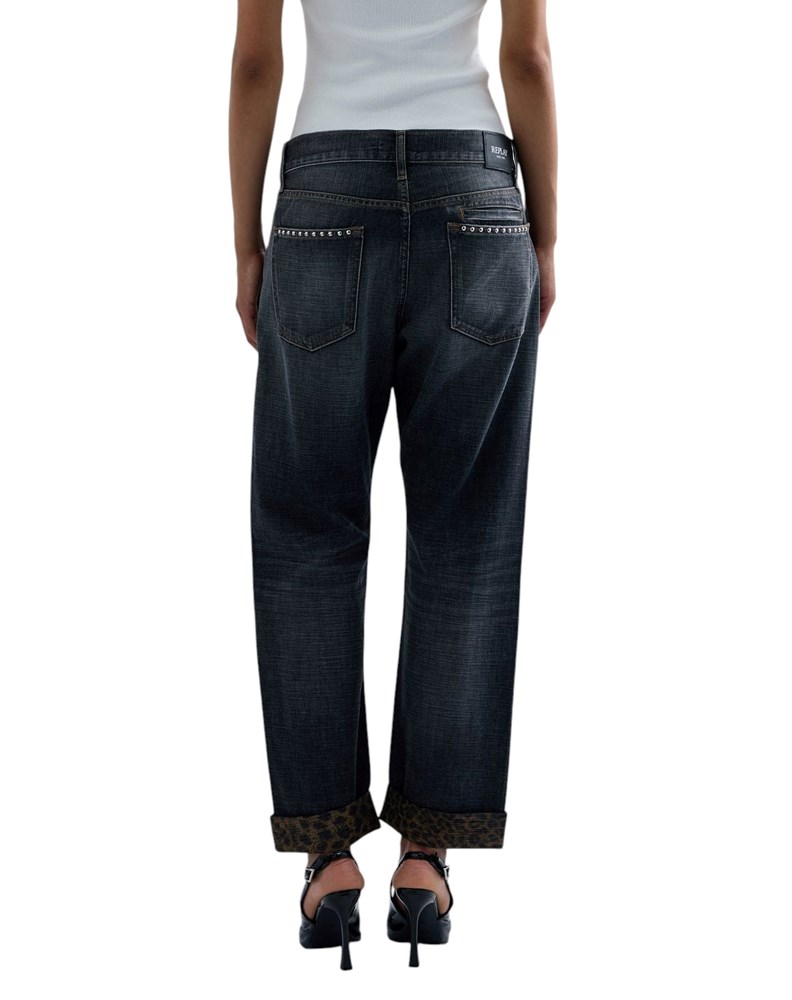 Replay AUBREY BOY-FIT JEANS HLAČE W0532 .0TB.150 285 - 3