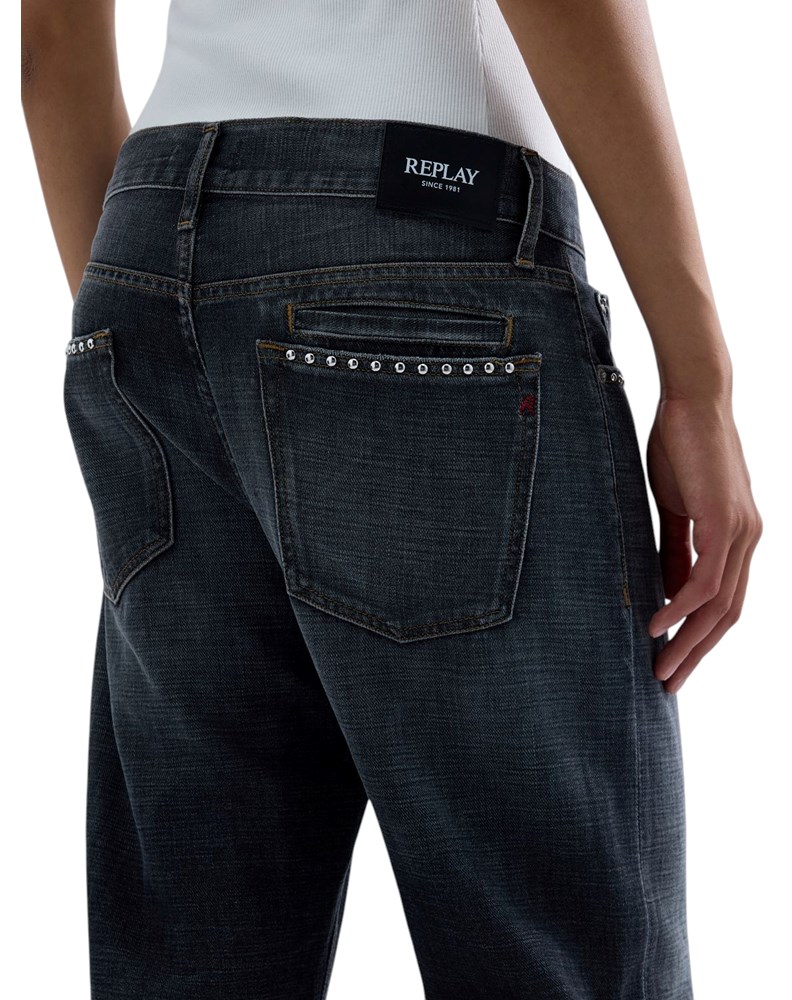 Replay AUBREY BOY-FIT JEANS HLAČE W0532 .0TB.150 285 - 4