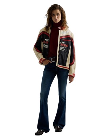 Replay joella flared bootcut jeans hlače w0534  805 223