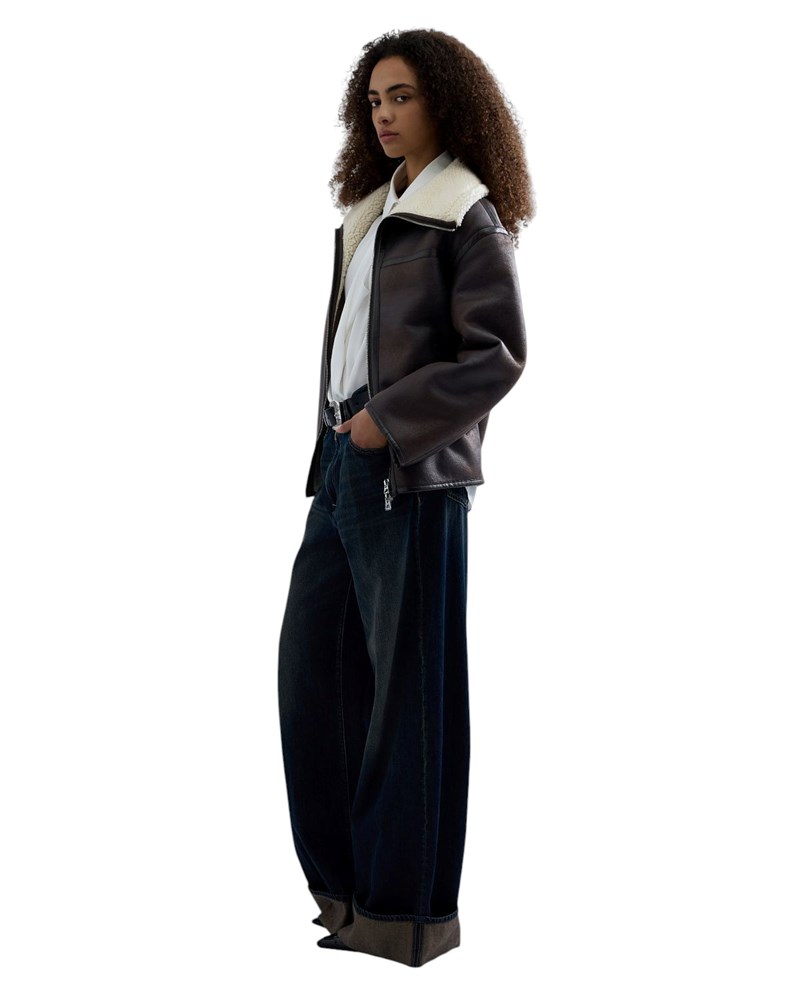 Replay NALAJA WIDE-LEG JEANS HLAČE W0541  800 281 - 4