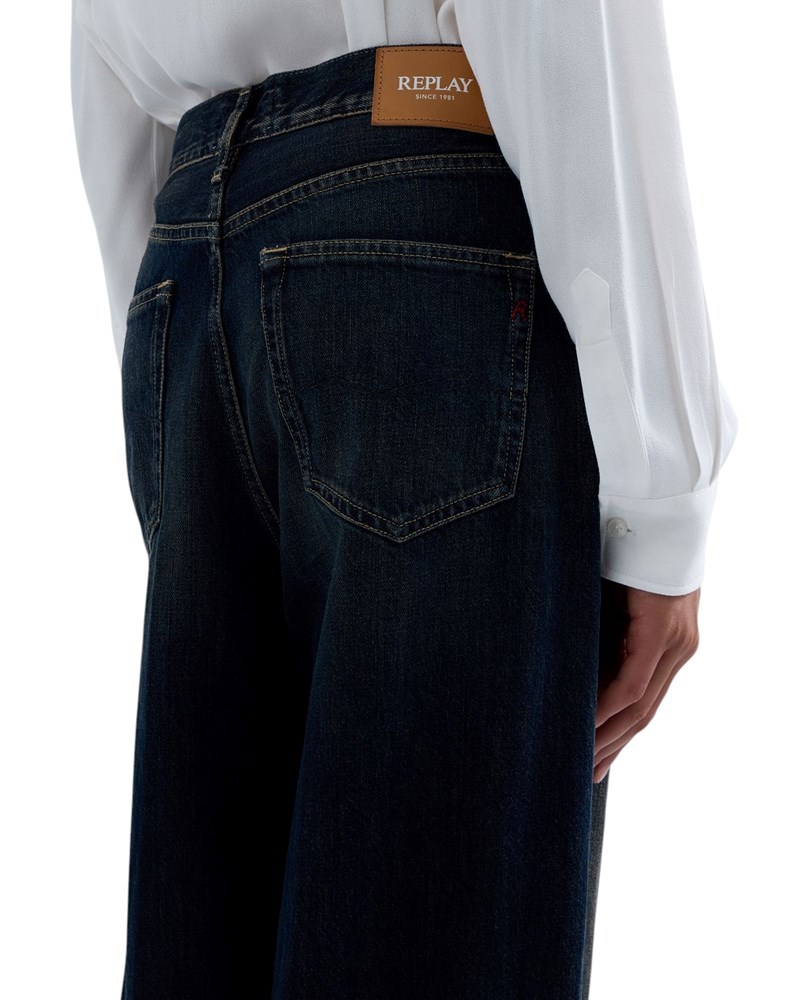 Replay NALAJA WIDE-LEG JEANS HLAČE W0541  800 281 - 6