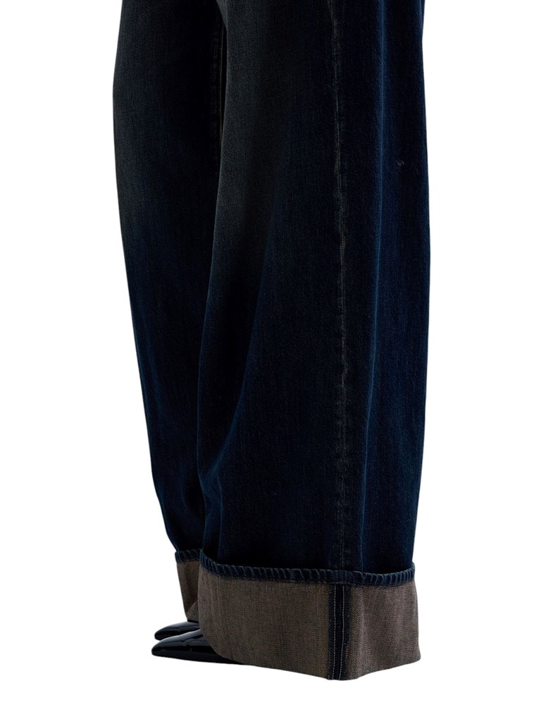 Replay NALAJA WIDE-LEG JEANS HLAČE W0541  800 281 - 7