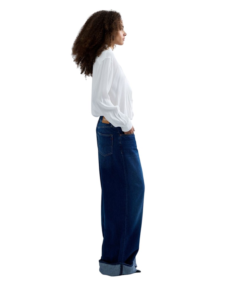 Replay NALAJA WIDE-LEG JEANS HLAČE W0541 802 243 - 4