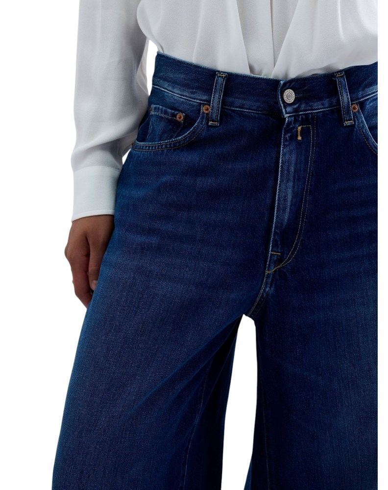 Replay NALAJA WIDE-LEG JEANS HLAČE W0541 802 243 - 5