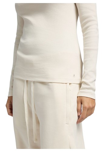 Replay BIJELA MAJICA DUGIH RUKAVA I USKOG KROJA - 6