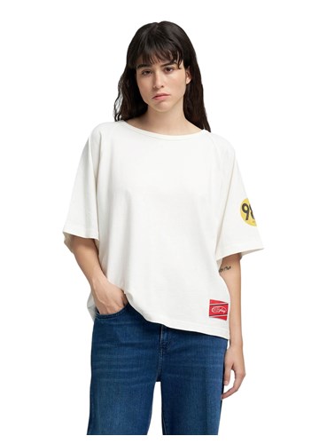 Replay BIJELA 981 OVERSIZED MAJICA KRATKIH RUKAVA - 2