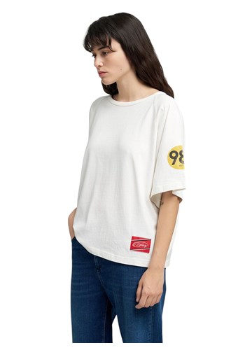 Replay BIJELA 981 OVERSIZED MAJICA KRATKIH RUKAVA - 4