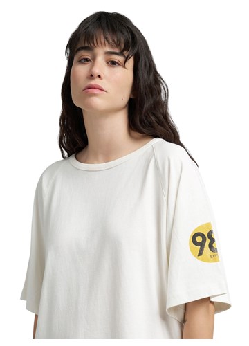 Replay BIJELA 981 OVERSIZED MAJICA KRATKIH RUKAVA - 5