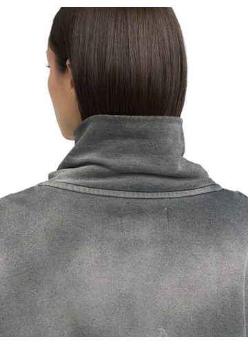 Replay SIVI SWEATSHIRT SA ZIPOM I VISOKIM OVRATNIKOM - 7