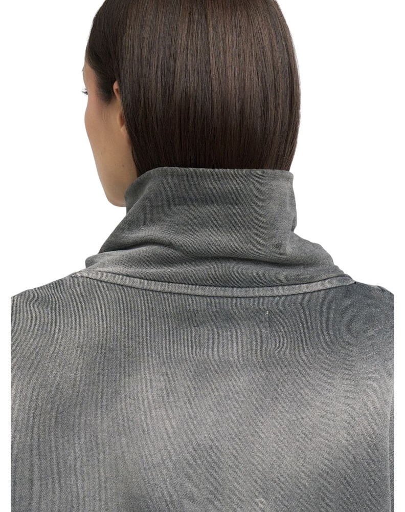 Replay SIVI SWEATSHIRT SA ZIPOM I VISOKIM OVRATNIKOM - 7
