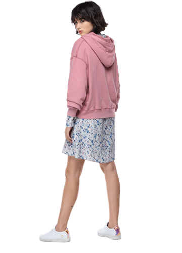 Replay ROZI SWEATSHIRT S KAPULJAČOM I NATPISOM REPLAY NOT ORDINARY - 3