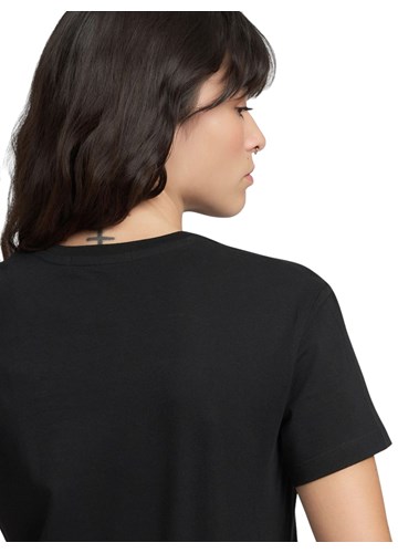 Replay CRNA MAJICA KRATKIH RUKAVA S CLASSIC MINI PRINTOM - 6