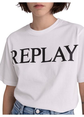 Replay MAJICA OD ORGANSKOG PAMUKA U BIJELOJ BOJI - 4