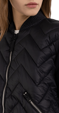 SLIM FIT BOMBER JAKNA OD RECIKLIRANOG MATERIJALA - 4