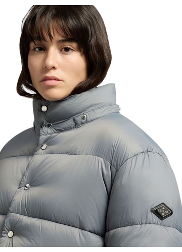 Replay SIVA PODSTAVLJENA JAKNA S VISOKIM OVRATNIKOM - 7