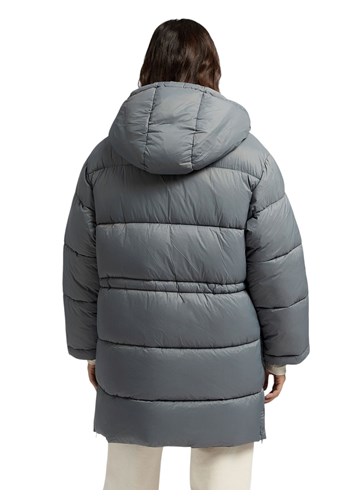 Replay SIVA PODSTAVLJENA PARKA S VISOKIM OVRATNIKOM - 3