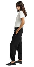 CRNA OVERSIZED JOGGER TRENIRKA S IZVEZENIM R DETALJEM - 4