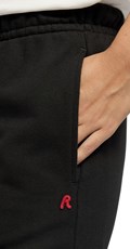 CRNA OVERSIZED JOGGER TRENIRKA S IZVEZENIM R DETALJEM - 6