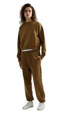 SMEĐA OVERSIZED JOGGER TRENIRKA S IZVEZENIM R DETALJEM - 1