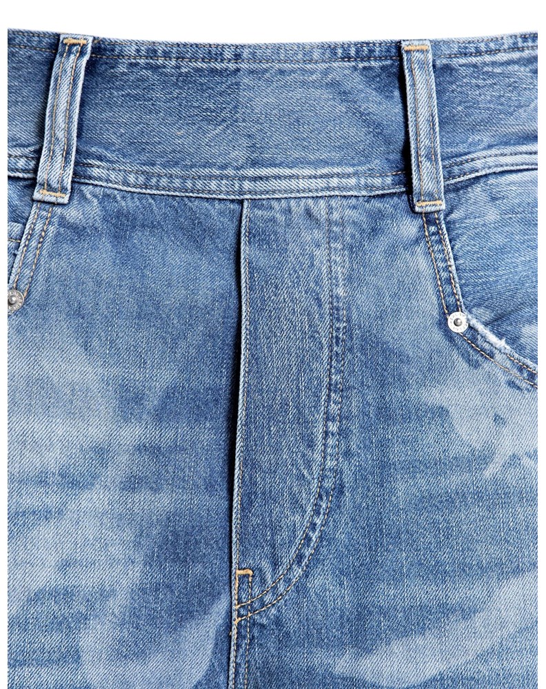 Replay ŽENSKE WIDE LEG JEANS HLAČE S CVJETNIM UZORKOM - 6