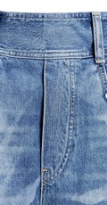 ŽENSKE WIDE LEG JEANS HLAČE S CVJETNIM UZORKOM - 6