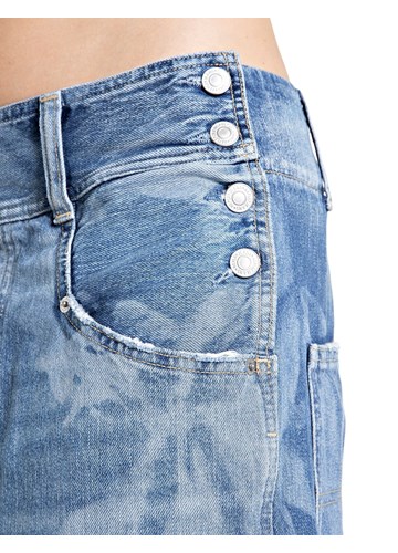 Replay ŽENSKE WIDE LEG JEANS HLAČE S CVJETNIM UZORKOM - 5