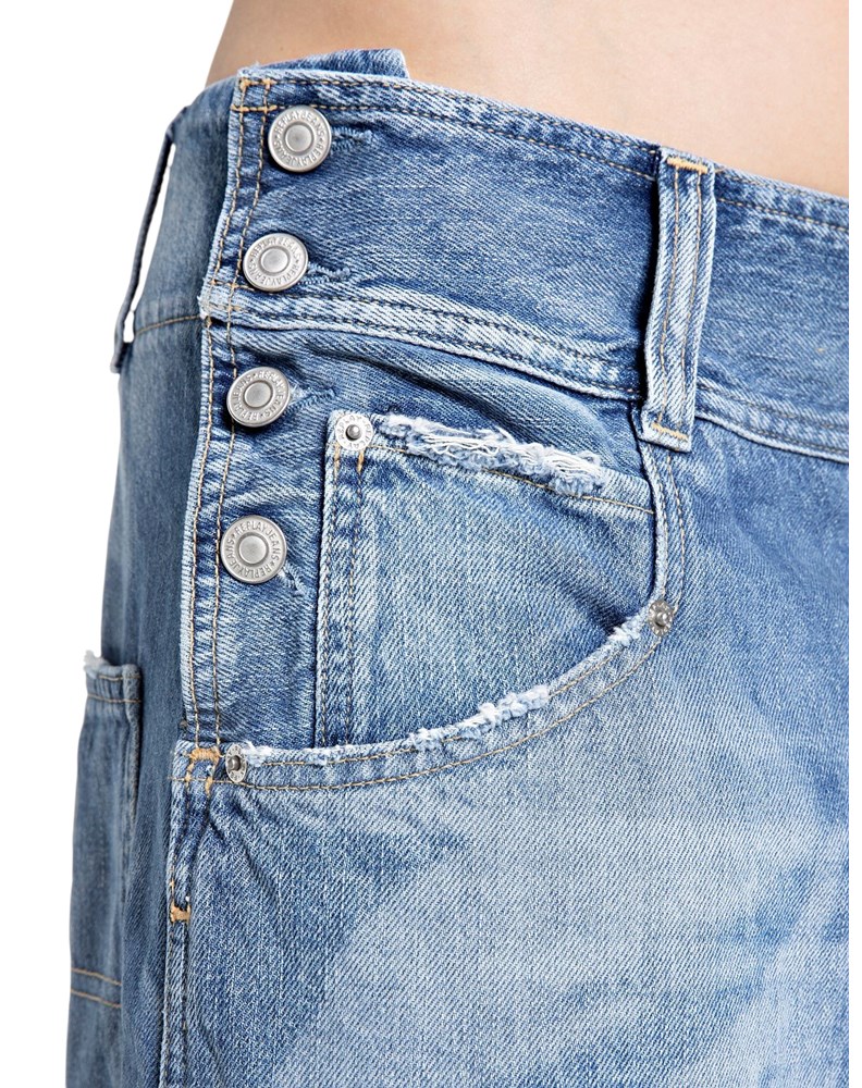 Replay ŽENSKE WIDE LEG JEANS HLAČE S CVJETNIM UZORKOM - 7