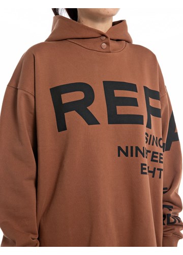 Replay MINI HALJINA U SMEĐOJ BOJI U STILU SWEATSHIRTA - 4