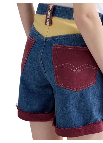 Replay  W9ZERO1 KRATKE HLAČE S UMECIMA WLY9Z1 10375 - 7