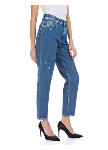 Replay KILEY HIGH WAIST TAPERED FIT JEANS WA434 108 797 - 4