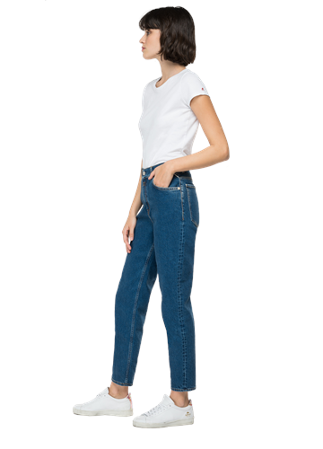 Replay KILEY HIGH WAIST TAPERED JEANS WA434A 319 989 - 2