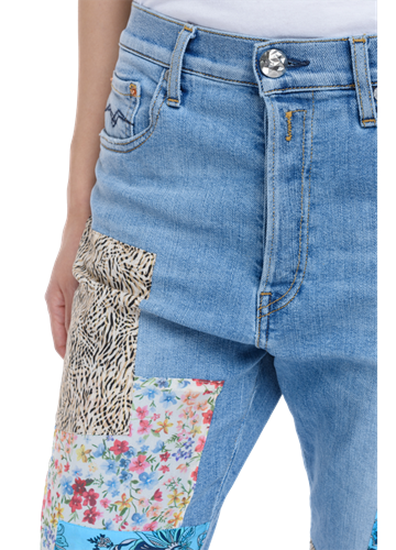 Replay LEONY RELAXED FIT ROSE LABEL JEANS WA454T 509 949 - 6