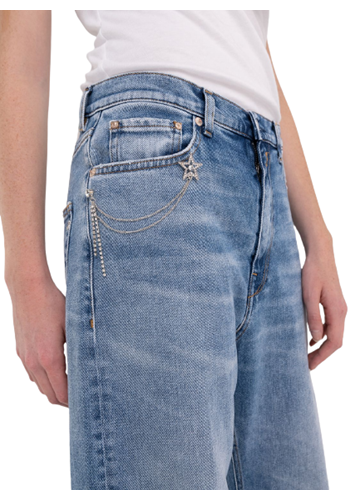 Replay LAELJ ROSE LABEL RELAXED FIT JEANS WA484B 519 41D - 4