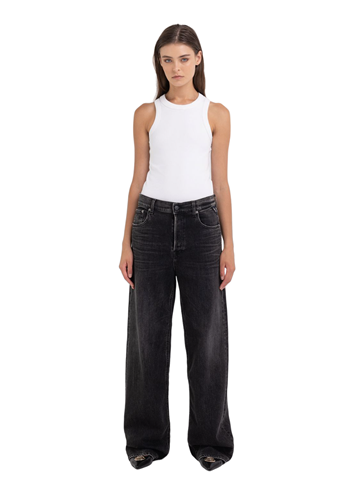 Replay CARY WIDE LEG FIT JEANS WA517 613 671 - 1