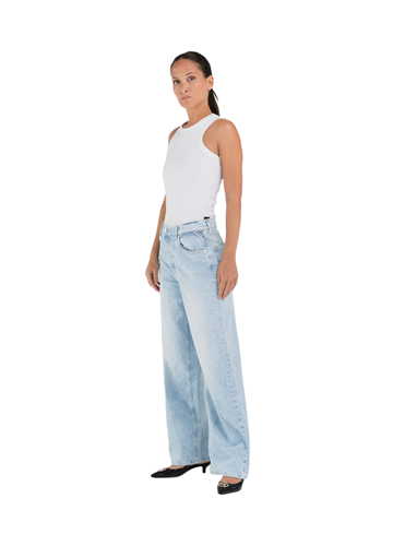 Replay CARY WIDE LEG FIT JEANS WA517 773 65C - 2