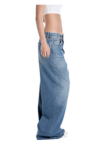Replay MARGOTT BAGGY FIT JEANS WA535B 800883D - 2