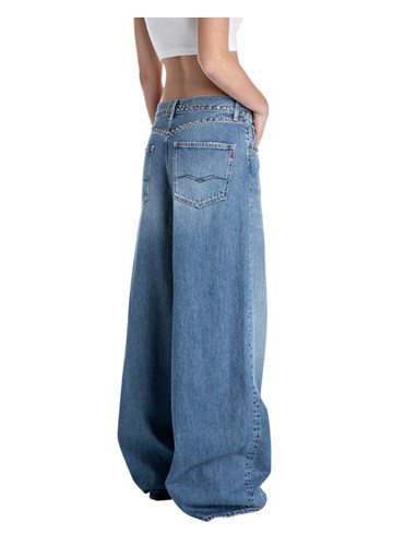 Replay MARGOTT BAGGY FIT JEANS WA535B 800883D - 3