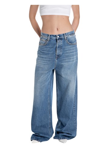 Replay MARGOTT BAGGY FIT JEANS WA535B 800883D - 1