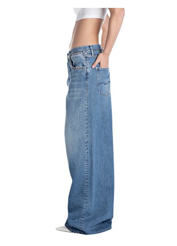 Replay MARGOTT BAGGY FIT JEANS WA535B 800883D - 5