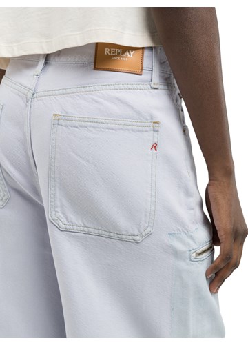 Replay SVANNA WIDE LEG JEANS WA538 872 897 - 7