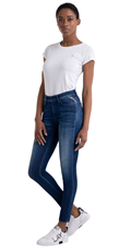 SKINNY FIT LUZIEN JEANS WHW689 661 HY2 - 3